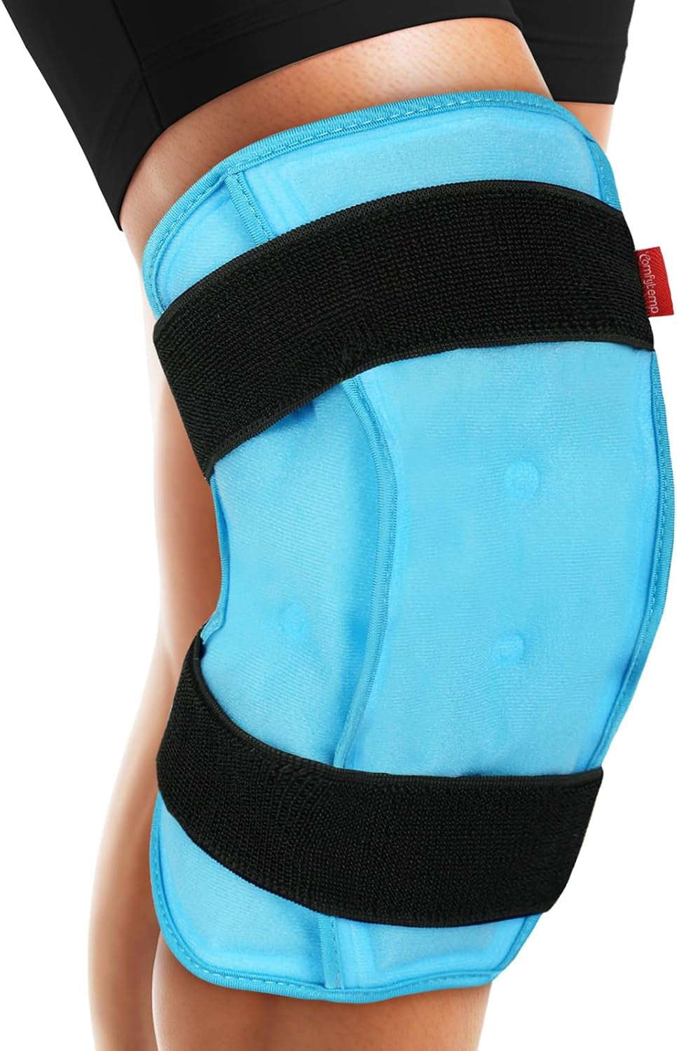 3D Knee Ice Pack Wrap for Injury Reusable Gel Hot Cold Therapy